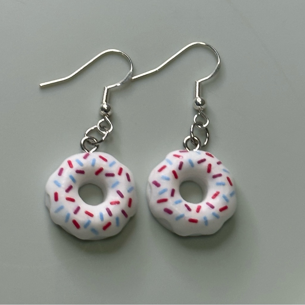 Donut Dangle Earrings